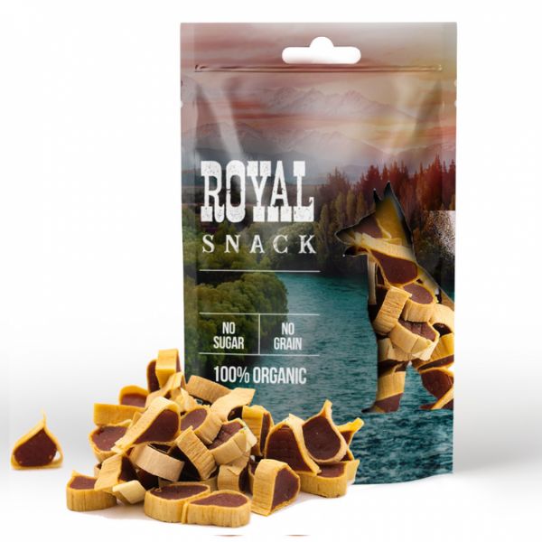 רויאל חטיף לכלבים סושי ברווז ודגים - 80 גרם