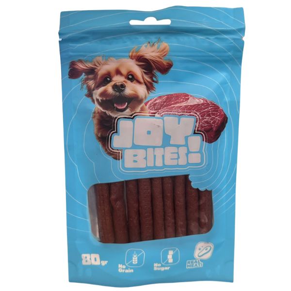 ג'וי בייטס חטיף לכלבים מקלוני כבש - 80 גרם