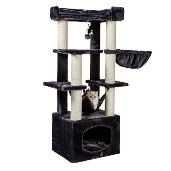 CATAGAT - Granite מתקן גירוד לחתולים מפואר ויוקרתי - 133 ס"מ