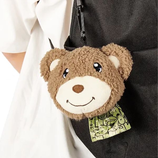 פופוס מתקן לשקיות איסוף דב פרוותי - FOFOS