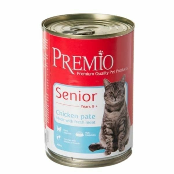 פרמיו סניור שימורים פטה לחתולים - 400 גרם