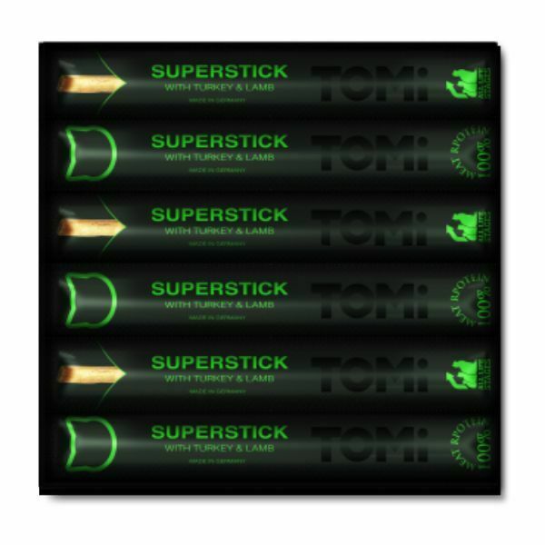 חטיף לחתולים טומי סטיקס 6 יח' - הודו וכבש