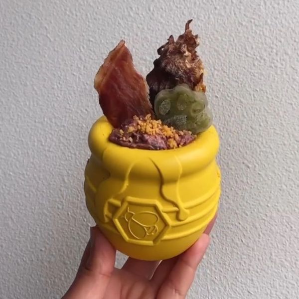 סודה פאפ צנצנת דבש צעצוע האכלה