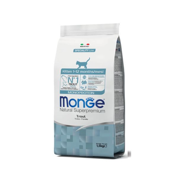 מונג' חתולים גורים פורל - 1.5 ק"ג