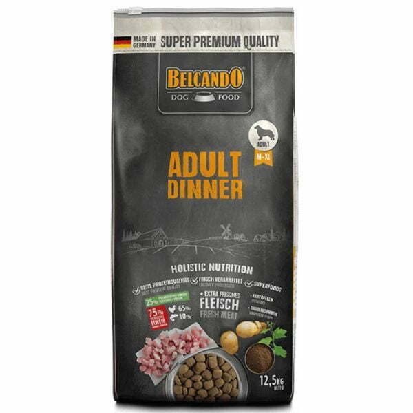 בלקנדו דינר - מזון לכלבים עם רמת פעילות רגילה על בסיס עוף טרי - 12.5 ק"ג