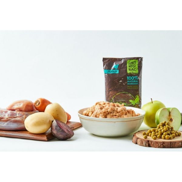 אבוריג'ינל הודו מזון טבעי לכלבים - 5 ק"ג