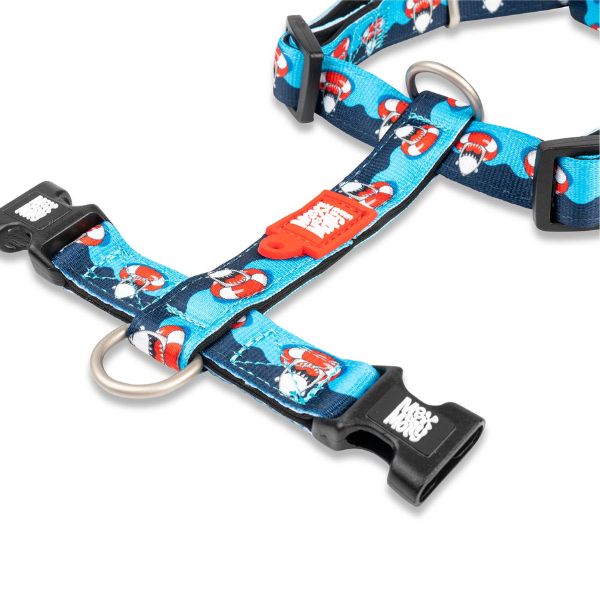 מקס אנד מולי רתמה מרופדת - פופקורן