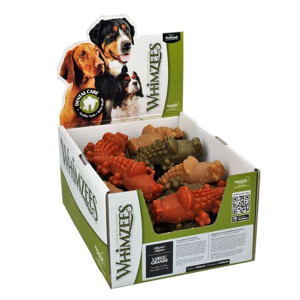 ווימזיז אליגטור דנטלי צמחוני חטיף לעיסה בינוני - 1 יח'