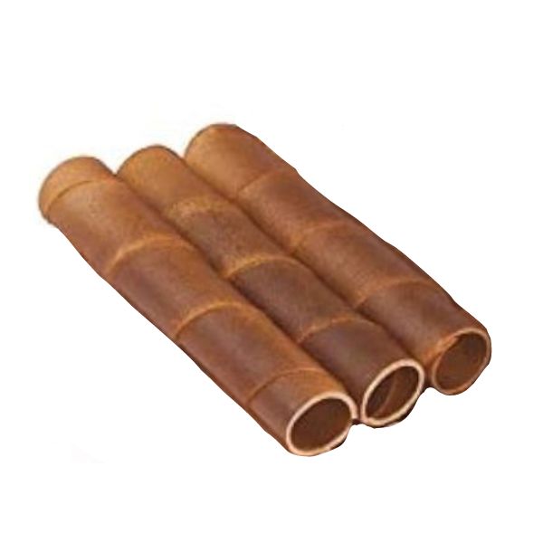 גליליות עור באפאלו חלולות בטעם מעושן 12 ס"מ - 3 יח'