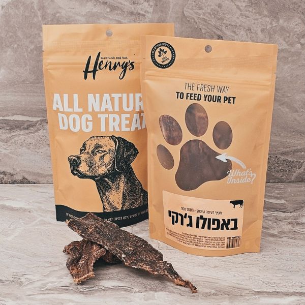 הנריס חטיף ג'רקי באפולו- 80 גרם