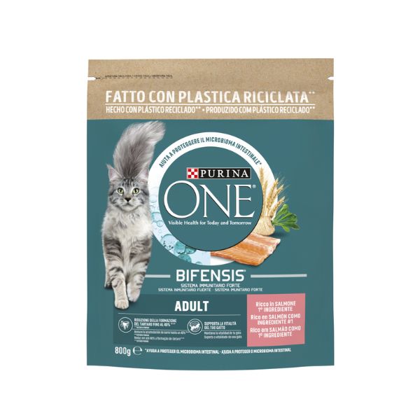 פורינה ONE לחתול בוגר סלמון - 2.8 ק"ג