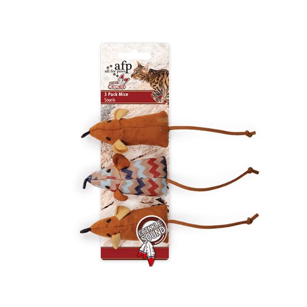 שלישיית עכברים מרשרשים AFP