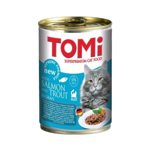 טומי שימורים לחתולים חתיכות ברוטב - 400 גרם