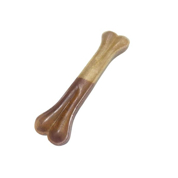עצם עור באפאלו בינונית דחוסה חצי מעושנת 15 ס"מ - 1 יח'