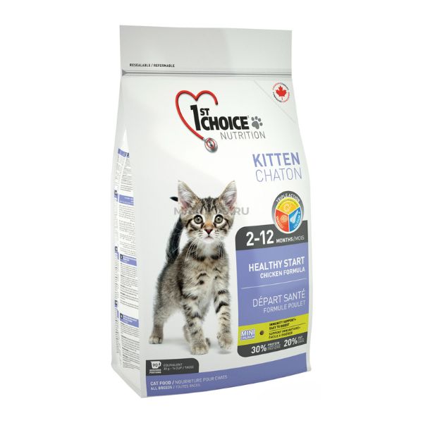 פירסט צ'ויס חתול גורים עוף - 5.44 ק"ג