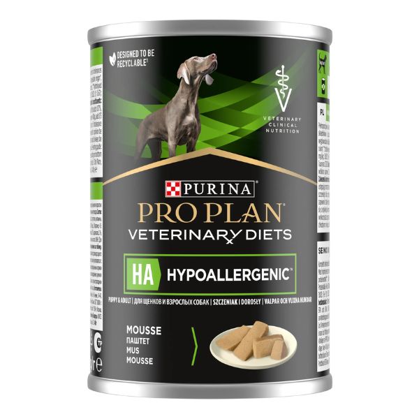 פרו פלאן HA שימורי מזון מלא ייעודי לכלבים הסובלים מבעיות עור - 400 גרם