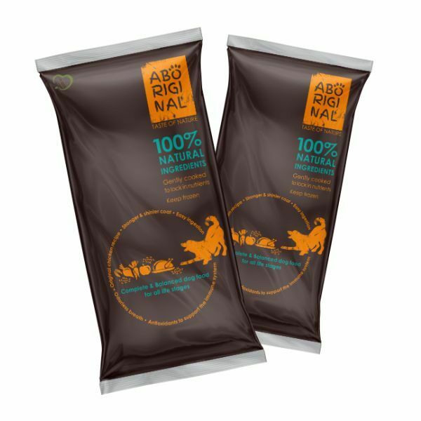 אבוריג'ינל עוף מזון טבעי לכלבים - 15 ק"ג