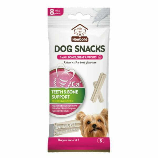 האובון חטיף דנטלי HowBone מועשר קלציום - 70 גרם