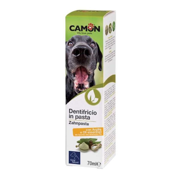 קמון משחת שיניים לכלבים טבעית על בסיס שמנים אתרים Camon