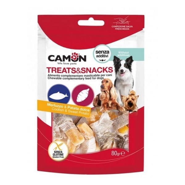 קמון חטיף בטטה עטוף עור דג 80 גרם