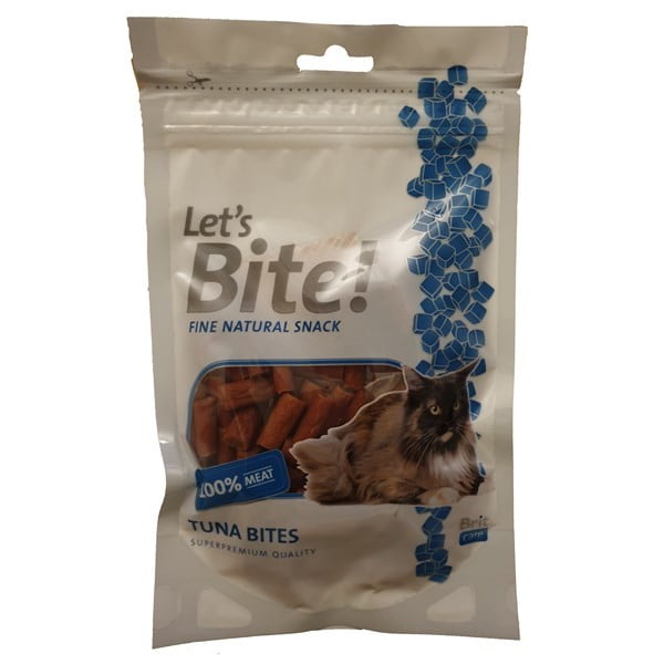 חטיף לחתולים !Let's Bite נגיסי טונה