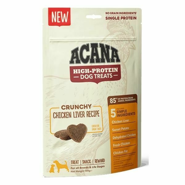 חטיף אקאנה קראנצ'י כבד עוף - 100 ג'