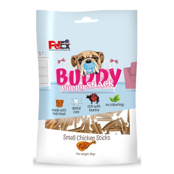 באדי מקלוני עוף לגורים - 80 גרם