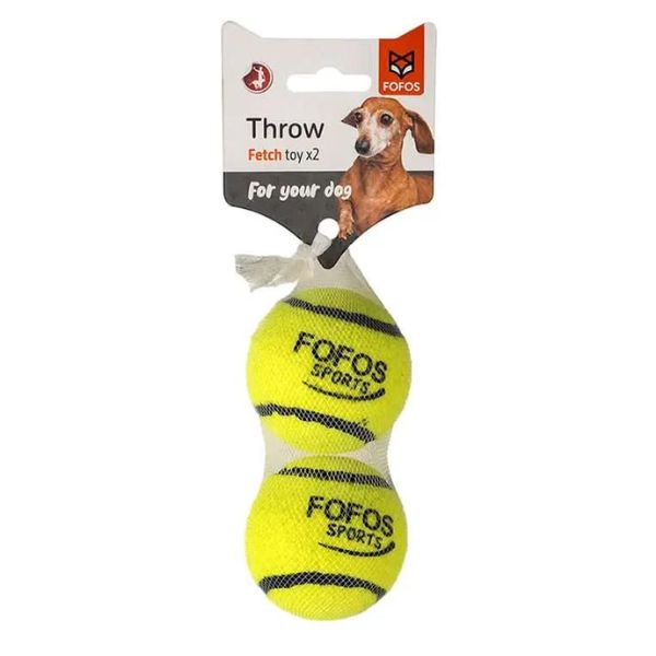 פופוס כדורי טניס 2 יח' - FOFOS