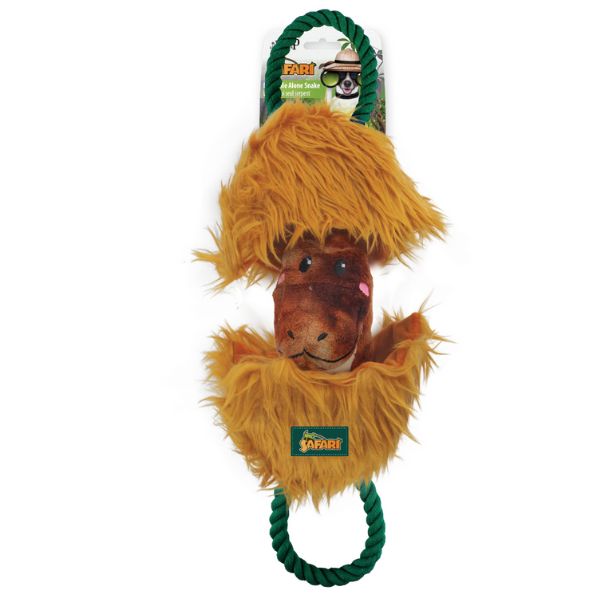 בובת ספארי חבל משיכות כפול נחש AFP