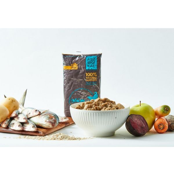 אבוריג'ינל דגים מזון טבעי לכלבים - 5 ק"ג