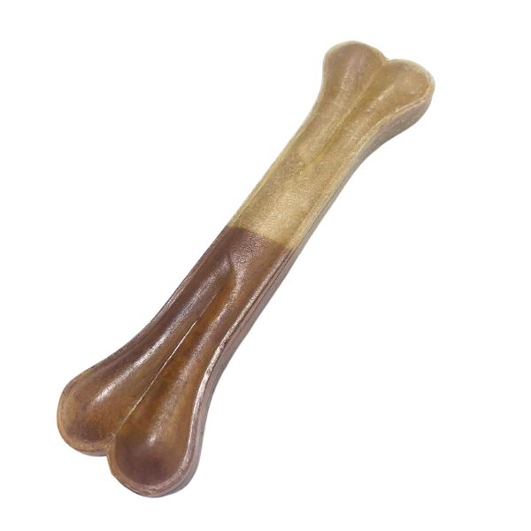 עצם עור באפאלו JUMBO דחוסה חצי מעושנת 30 ס"מ - 1 יח'
