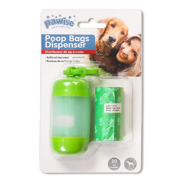 מחזיק שקי קקי איכותי Pawise צבעוני