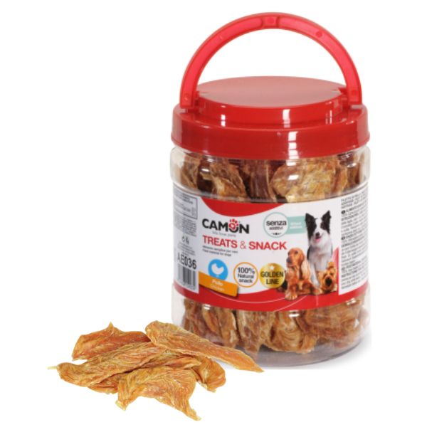 קמון רצועות פילה עוף 100% טבעי צנצנת ענקית - 900 גרם