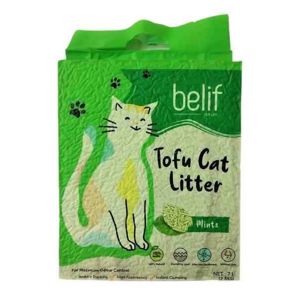 Belif חול מתגבש טבעי מטופו בניחוח מנטה - 7 ליטר