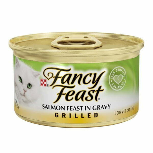 פנסי פיסט מעדן סלמון צלוי בציר לחתולים - 85 גרם