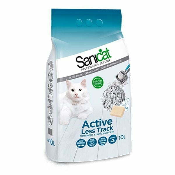 סניקט אקטיב Less Track חול חתולים מתגבש 10 ליטר