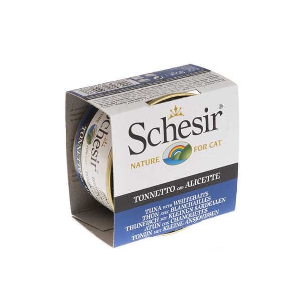 שזיר מעדן גורמה טונה ודגיגים לבנים 85 גרם לחתולים