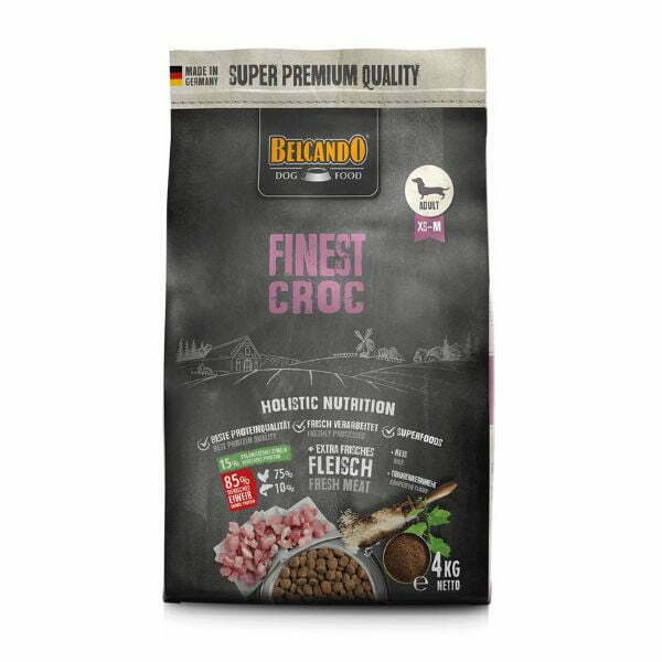 בלקנדו פיינסט קרוק מזון כלבים בגזע קטן ובינוני בעל ערך תזונתי גבוה במיוחד - 4 ק"ג