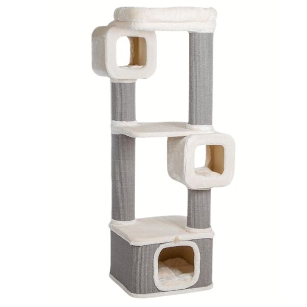 Catagat Sigrid מתקן גירוד לחתולים מפואר ויוקרתי - 188 ס"מ