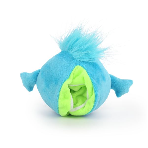 בובה דו צדדית מפלצת כדור טניס AFP