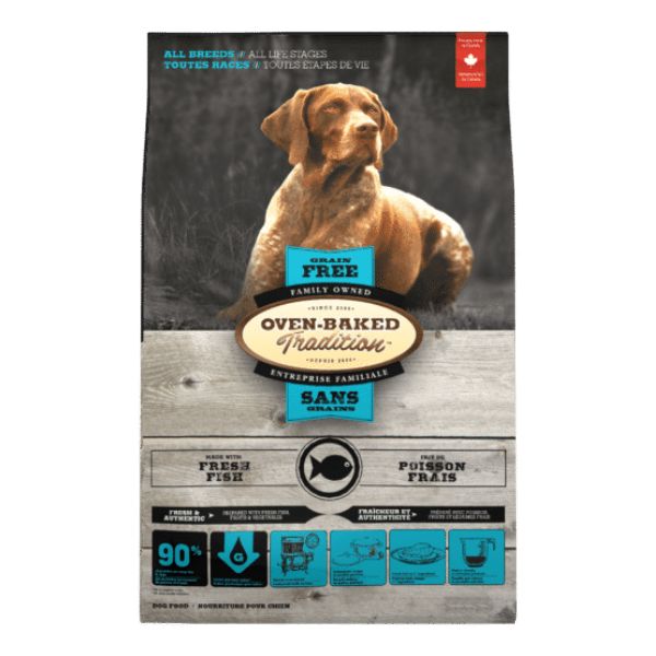 אובן בייקד טרדישן Oven Baked בוגר דגים ללא דגנים - 11.34 ק"ג