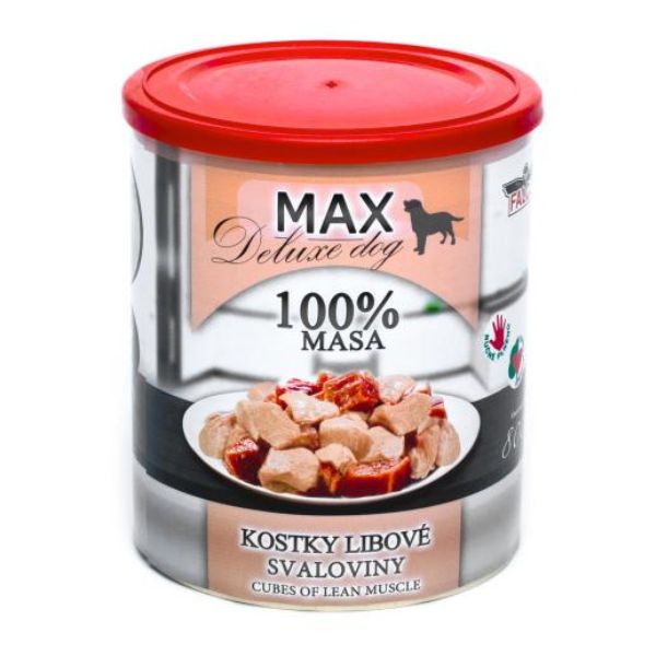 Falco Max מזון רטוב בשימורים שריר בקר וחזיר - 800 גרם