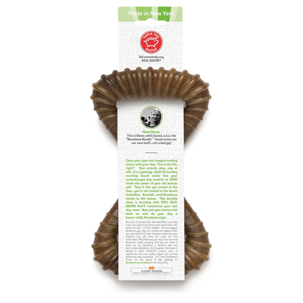 בנבון שמיניה דנטלית בייקון - צעצוע לעיסה לכלבים