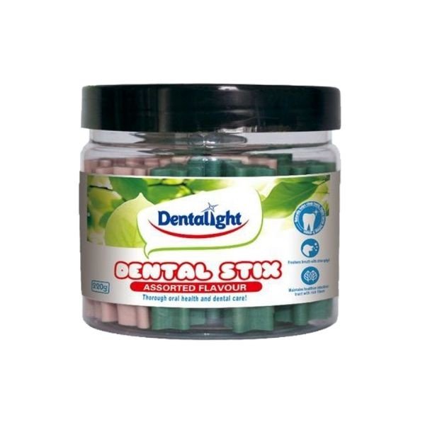 Dental stix - מקל כוכב לניקוי שיניים בטעמים שונים 220 גרם