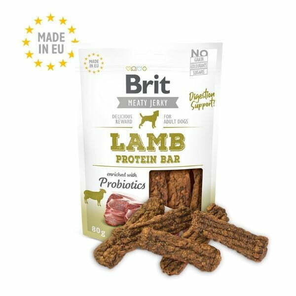 בריט חטיף לכלבים רצועות כבש ועוף - 200 גרם