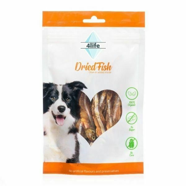 4life חטיף 100% דגים מיובשים 70 גרם