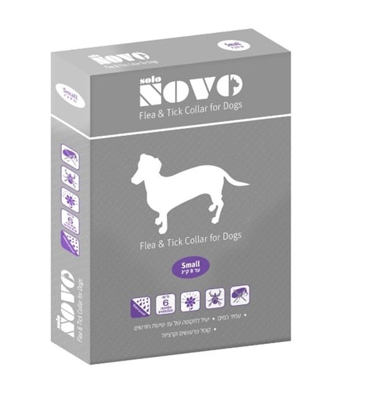 קולר נגד קרציות ופרעושים Solonovo