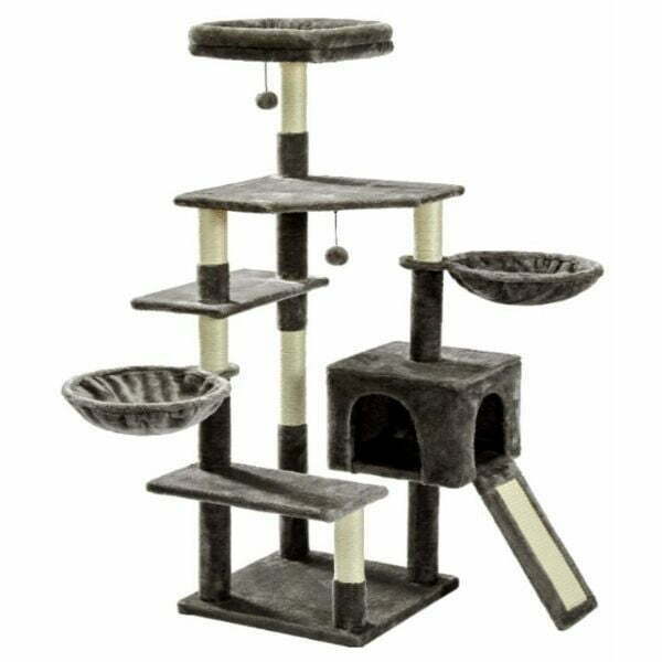 מגדל גירוד איכותי לחתולים 155 ס"מ