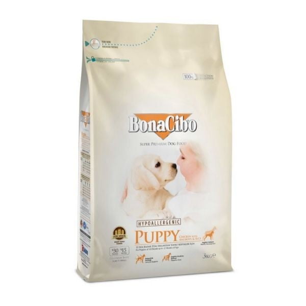 בונה סיבו גורים עוף ואנשובי 15 ק"ג