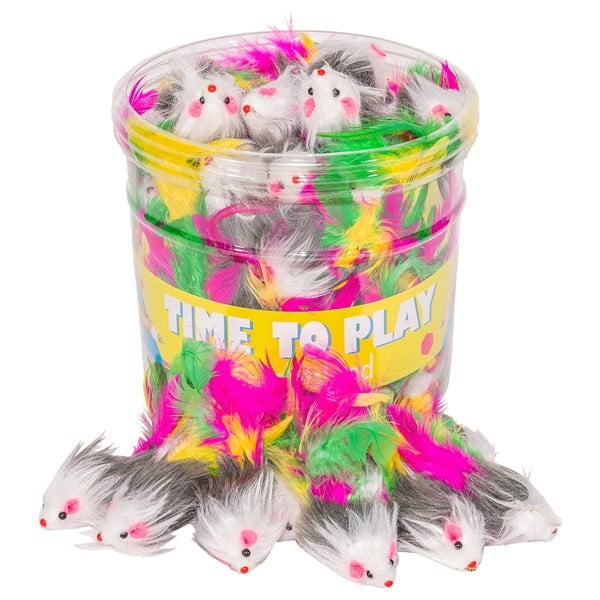 מיקס 8 צעצועים צבעוניים משחק לחתול